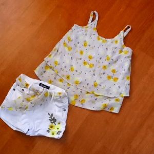 Summer shirt and short set